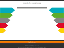 Tablet Screenshot of kirchdorfer-burschen.de